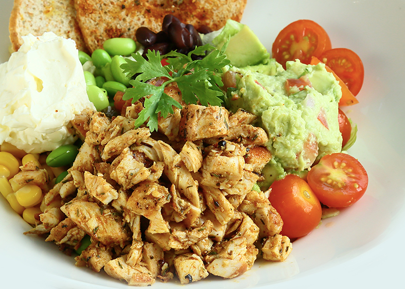Mexican Chicken Salad by Circle Cafe - Healthy Dinner in Abu Dhabi