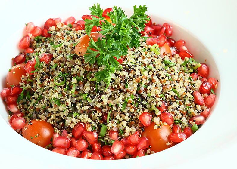 Quinoa Tabbouleh Salad by Circle Cafe - Healthy Dinner in Abu Dhabi